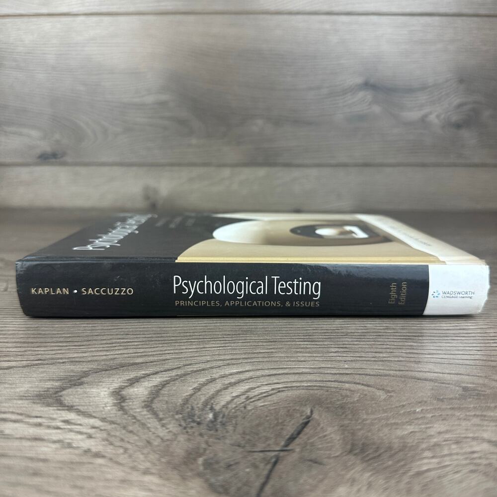 Psychological Testing Principles, Applications, & Issues 8th Ed Robert M. Kaplan - Picture 2 of 7